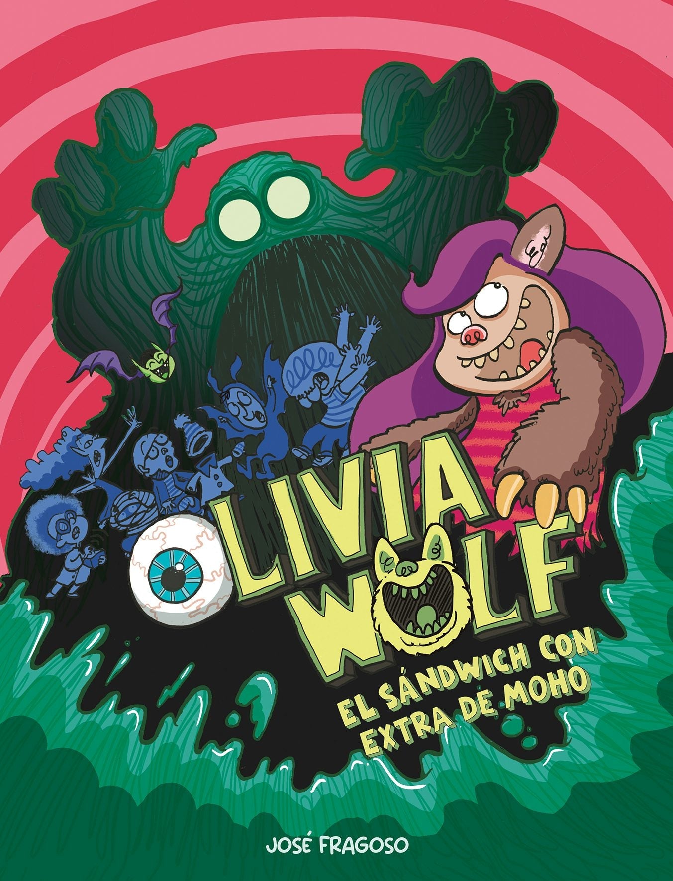 Book cover image for Olivia Wolf. El sándwich con extra de moho ISBN: 9788418599484